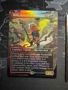 Bello, Bard of the Brambles (Borderless) MTG BLC 0001 Mythic NM Foil - Bild 1 von 1