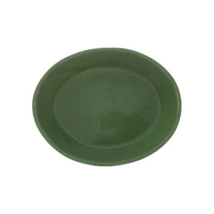 VINTAGE! McCoy Kasserolle oval grün cremeweiß 9x7x2 cm * Mängel oct24 - Bild 1 von 18