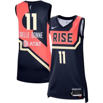 ✅ $100 Washington Mystics Elena Delle Donne Nike Dri-Fit WNBA Jersey Women M 💯 - Image 1 of 4