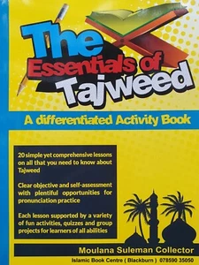 Essentials of Tajweed BY: M Suleman collector ( ACTIVITY Colour ISLAMIC BOOK ) - Picture 1 of 9