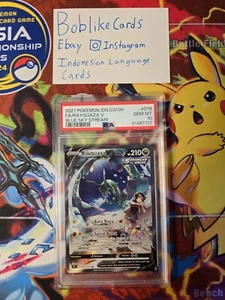 Pokemon TCG Indonesia Rayquaza V SR ALT ART PSA 10 076/067 S7R - Picture 1 of 3