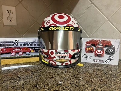 Fotos de casco personalizadas Kyle Larson #42 Target Jamie McMurray #1 Cessna McDonalds CGR Foto 1 de 4
