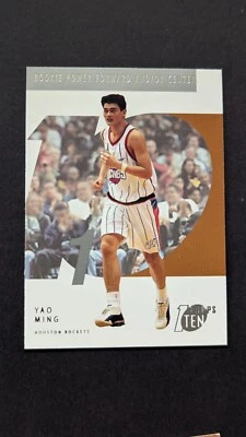 2002-03 Topps Ten #141 Yao Ming Rockets RC Rookie (A) - Image 1 of 2