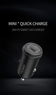 20w PD Fast Type C Car Charger Mini USB C Quick Charge 12v for iPhone Samsung CE - Image 1 of 4