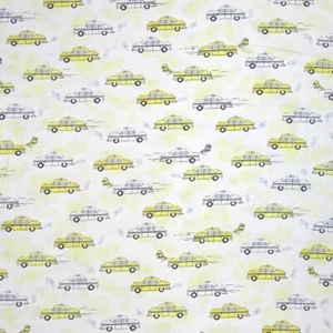 City Life Stoff - gelb & weiß Taxi - Tinte & Pfeil YARD - Bild 1 von 1