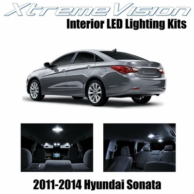 Светодиод для салона XtremeVision для Hyundai Sonata 2011-2014 (8 шт.) чисто белый - Изображение 1 из 4