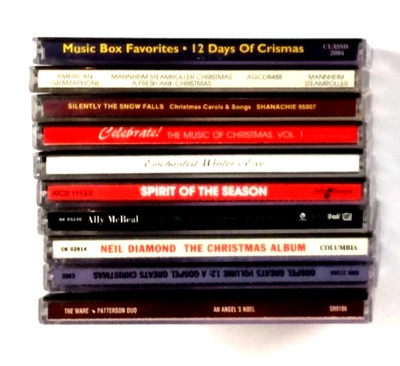 10 - Christmas Holiday Gospel Music Cd's Lot - Neil Diamond, Ally McBeal, More - Image 1 of 4