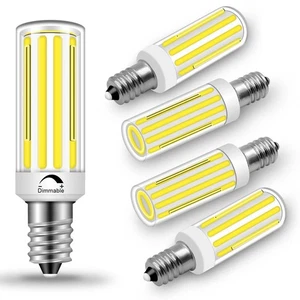 E12 LED Bulb Dimmable Replacement 75 Watt Light Bulbs, Daylight White 6000K 1... - Picture 1 of 7