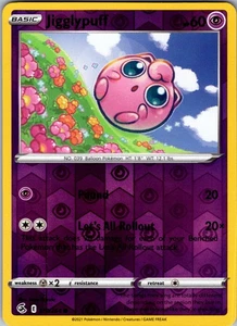 Jigglypuff Common SWSH08: Fusion Strike 110/264 NM - Picture 1 of 2