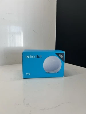 Amazon Echo Dot 5th Gen. Smart Speaker - Glacier White - Image 1 of 3