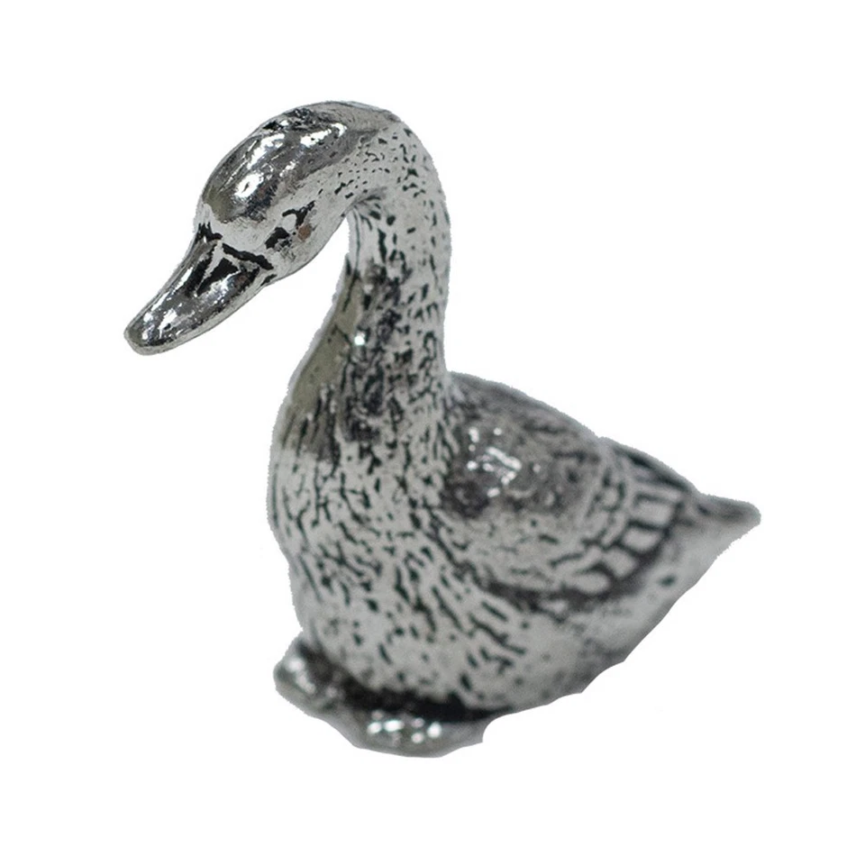 Pewter S Figurine Sitting Duck - Image 1 of 1
