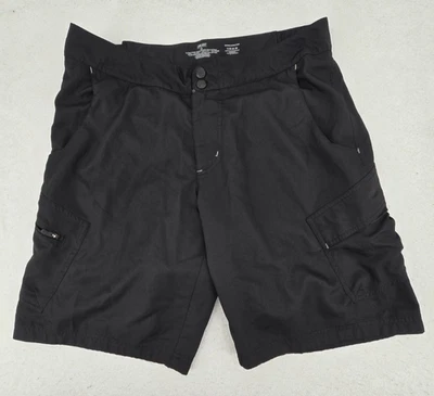 Fox Racing 短裤男式 36 黑色加厚裆部区域滑板越野赛 — 第 1/4 张图片