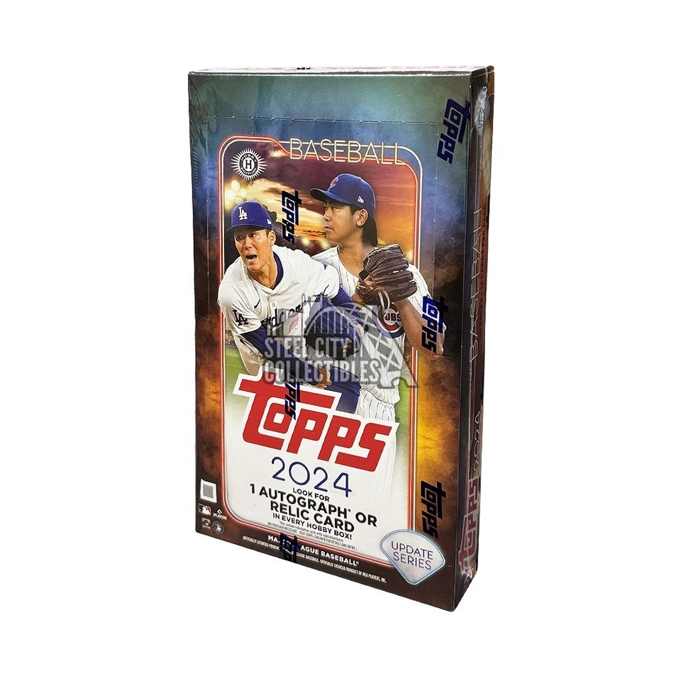 2024 TOPPS UPDATE SERIES BASEBALL HOBBY BOX
