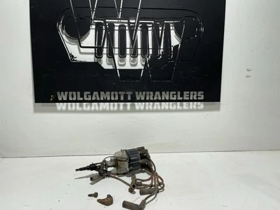 Tapa de distribuidor de motor 4.0 con cables de enchufe 56041034 Jeep TJ Wrangler 98 99 Foto 1 de 4