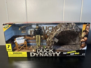 Adventure Wheels 2013 Jase Camp Out Tent Figure Set Playset Duck Dynasty - NEW - Picture 1 of 6