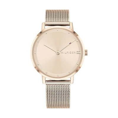 Womens Wristwatch TOMMY HILFIGER PIPPA 1782150 Stainless Steel Mesh Gold Rose - Image 1 of 2