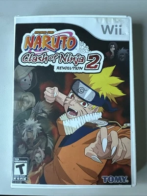 Shonen Jump Naruto: Clash of Ninja Revolution 2 (Nintendo Wii 2008) - Image 1 of 4