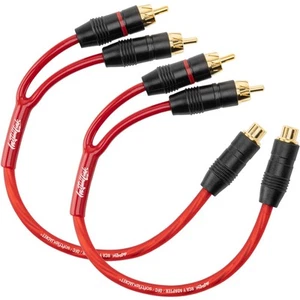 Audio Cable RCA for Subwoofer or Stereo Cable, Y Adapter 1-Female to 2-Male S... - Picture 1 of 9