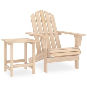 Garden Chair Natural wood Solid fir wood Standard Ergonomic - Picture 1 of 12