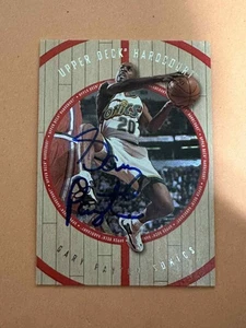 GARY PAYTON 1998 Upper Deck Hardcourt Autograph card Authentic Signature - Picture 1 of 2