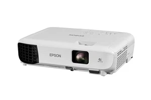 Epson EB-E10 Heimkino Beamer 3600 Lumen HDMI + Fernbedienung - neue Lampe montiert - Bild 1 von 5