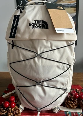 NUEVA Mochila North Face Borealis Gardenia Blanca/Negro para Laptop 27L ¡100% Auténtica! Foto 1 de 4