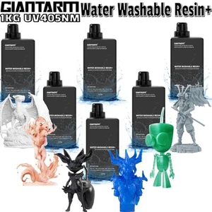 【 Kaufe 6 Zahl 4 !!!】Giantarm 3D Drucker Wasserauswaschbares Harz 1KG 405nm UV - Afbeelding 1 van 57