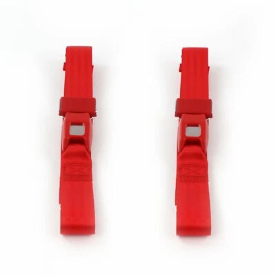 Triumph Spitfire 1962 - 1980 Standard 2pt Red Lap Bucket Seat Belt Kit - 2 Belts - Image 1 of 2