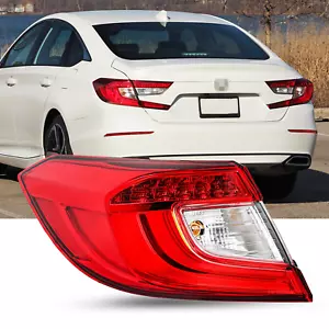 Fit For Honda Accord 2018-2022 Driver Side Tail Light Outer Left Rear Brake Lamp - Picture 1 of 5