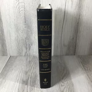 Holy Bible KJV Personal Size Giant Print Reference Edition Words of Jesus in Red - Picture 1 of 12