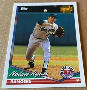NOLAN RYAN HOF 2001 TOPPS ARCHIVES CARD #423 NM-MT Condition - Bild 1 von 2