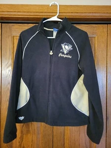 PITTSBURGH PENQUINS REEBOK GRÖSSE GROSSE REISSVERSCHLUSSJACKE - Bild 1 von 6