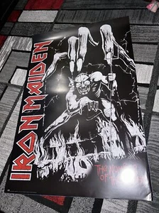 Iron Maiden -The Number Of The Beast -2022 Reissue Poster (Made In Spain) - Picture 1 of 13