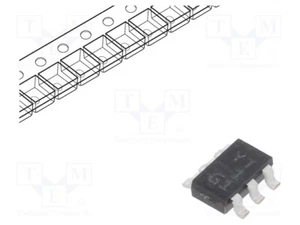 5A SOT26 Transistor: P-MOSFET Unipolar 1.6W -30V Idm: -20A - Picture 1 of 1