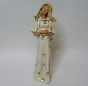 Life's Blessings. Anticipation. Samaco Trading. Pregnant Lady Figurine. V/Good - Picture 1 of 12