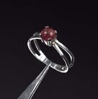 925 Solid Sterling Silver Pink Tourmaline Ring-9 US B