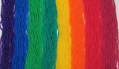 Paquete de cuentas de semillas de vidrio rocaille checas 11/0 Preciosa 178XX colores Foto 1 de 4