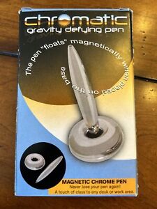 Gravity Defying Pen, Floats Magnetically, Pen & Base Included