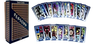 Persona 3 4 Tarot Cards Complete 78 Card Deck + 7 Extras | FES Reload Golden - Picture 1 of 5