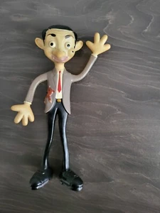Mr Bean Figure Bendable Toy figure 14cm 1990 TM Tiger aspect production Rare toy - Picture 1 of 12