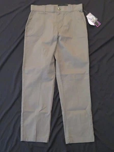 New Women’s Kim Rogers Comfort Waist Straight Leg Brown Khaki Pants Size 6 Short - Picture 1 of 4
