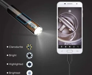 Telecamera Endoscopica 2M Android 3in1 Cavo Sonda con LED USB Type C microUSB - Imagen 1 de 1