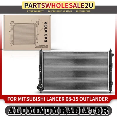 Radiador sin enfriador de aceite para Mitsubishi Lancer 2008-2015 Outlander 2007 2008 2009 Foto 1 de 4