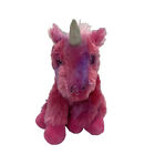 Spark Create Imagine Unicorn Plush Glitter Eyes Pink Rainbow 11" Stuffed Animal