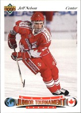 1991-92 Upper Deck Czech World Juniors #63 Jeff Nelson
