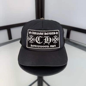 Chrome Hearts Hollywood Black Trucker Cap - Imagen 1 de 7