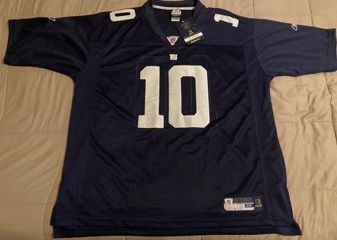 New York Giants #10 ELI MANNING Sz 54 Reebok Onfield Jersey! NWOT! STITCHED!! Cover