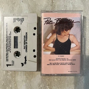 Cassette Pat Benatar Crimes Of Passion 1980 Chrysalis Records Tested - Picture 1 of 2
