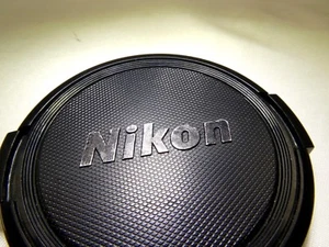 Nikon 58mm Camera Snap-on Front Lens Cap Nikkor EOM   - Picture 1 of 9