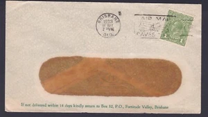 1933 KING GEORGE V 1d PRE-DECIMAL STAMP T.C. BEIRNE W/F COMMERCIAL COVER #B179 - Picture 1 of 2